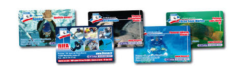 Licences et certification de plongee