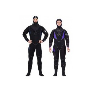 Combinaison de plongée étanche Blizzard Pro Aqualung 4mm avec bottes