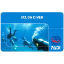 Scuba diver PADI Plongeur debutant