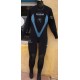 Combinaison de plongée étanche AQUALUNG 7mm occasion taille M femme